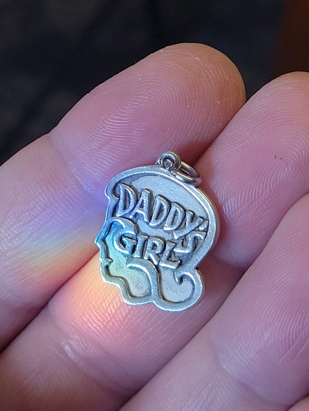 Authentic James Avery "Daddy's Girl" Charm - 925 Sterling Silver